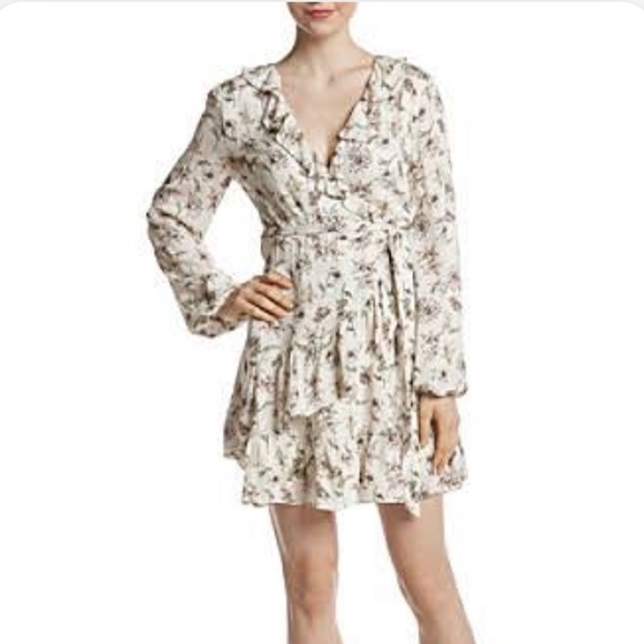 Taylor & Sage Dresses Taylor And Sage Floral Wrap Dress